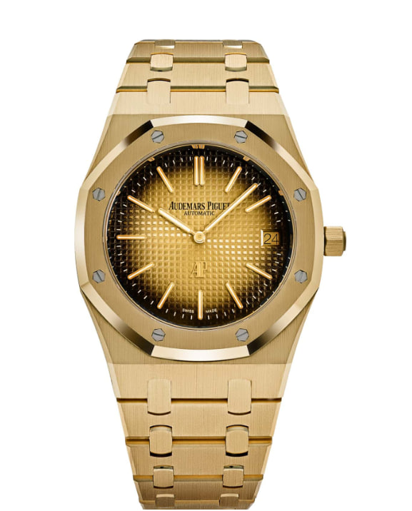 Audemars Piguet Royal Oak 16202BA.OO.1240BA.02 'Jumbo' Extra-Thin Yellow Gold