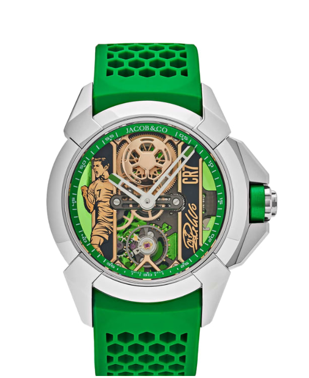 Jacob & Co V2 CR7 Epic X EX120.10.AD.AA.A Heart of CR7 Stainless Steel Limited Edition