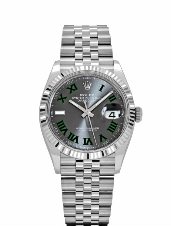 Rolex Datejust 41 126334 Stainless Steel Slate Dial Jubilee