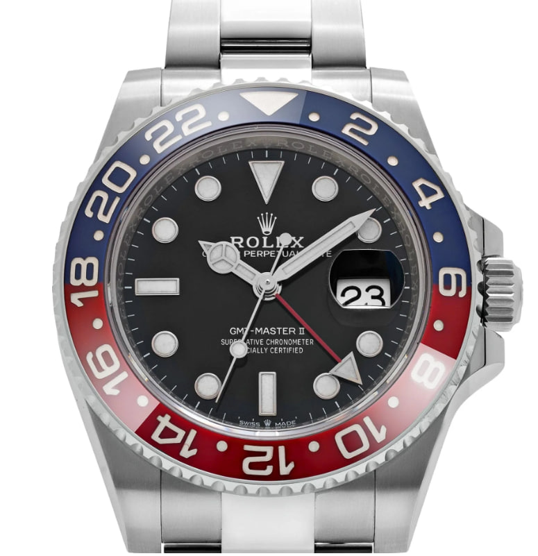 Rolex GMT-Master II 126710BLRO 'Pepsi' Stainless Steel Black Dial Oyster